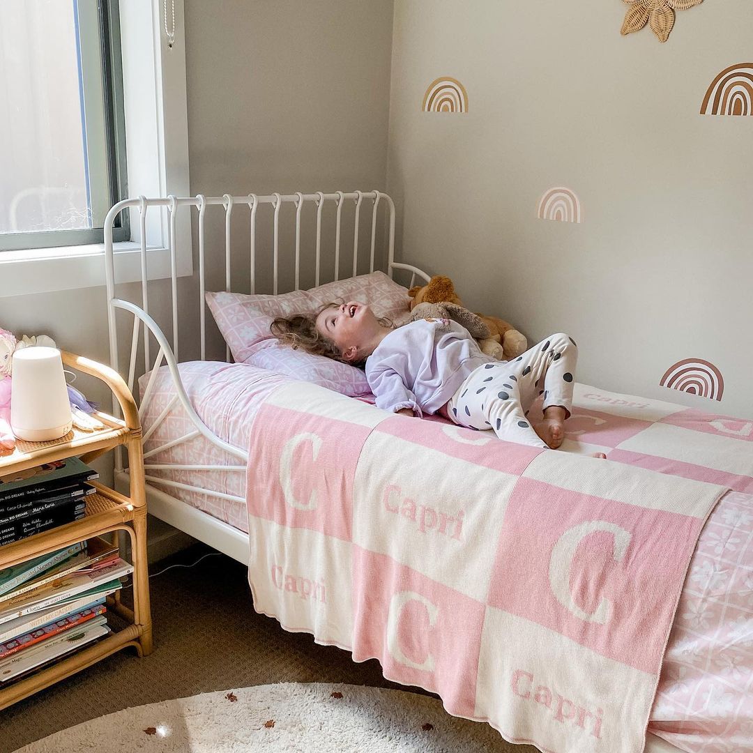 Pink Personalised Cot Bedding Uk Personalized Baby Crib Bedding