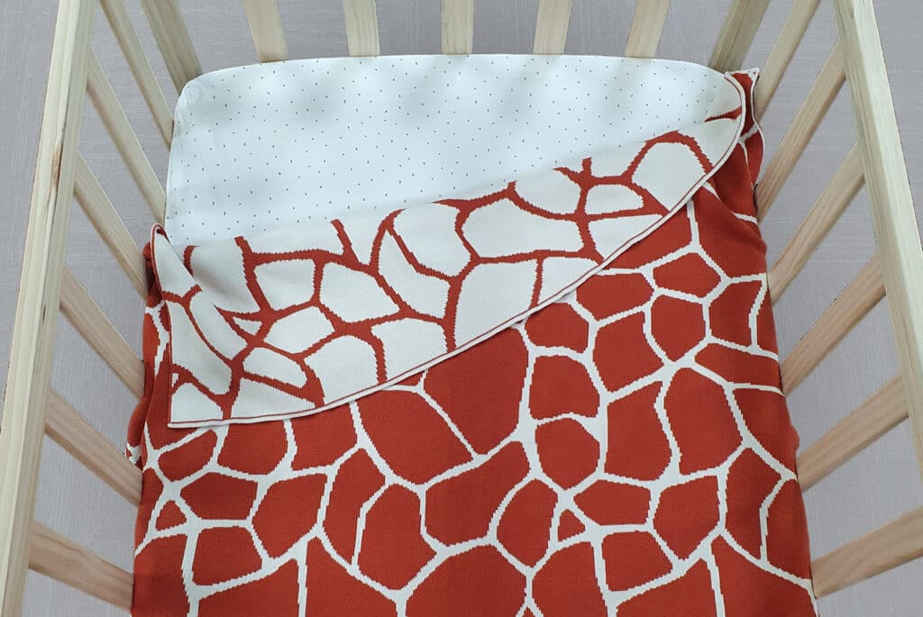 Giraffe Name Blanket