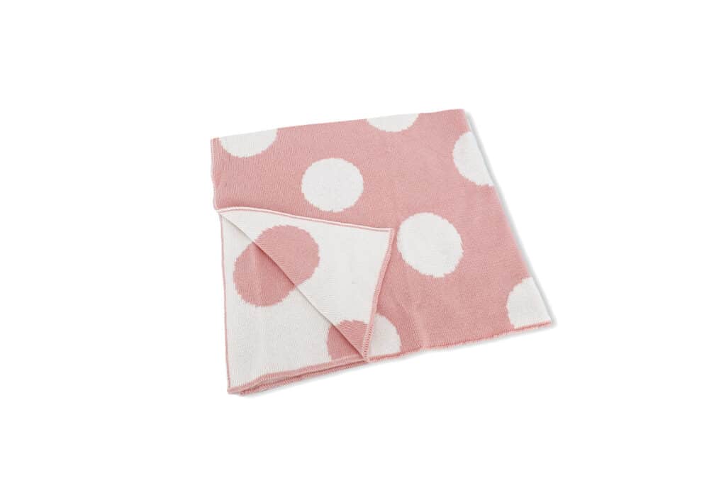 Plain Polkadot Blanket