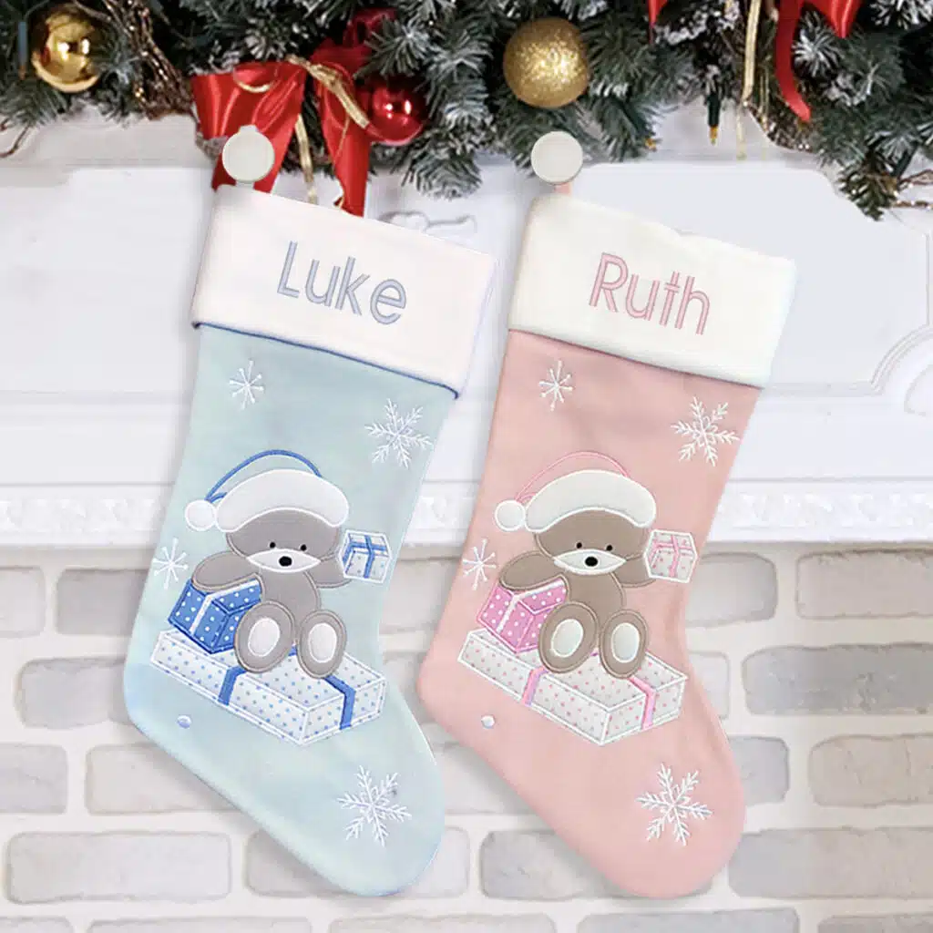 Baby Girl Christmas Stocking