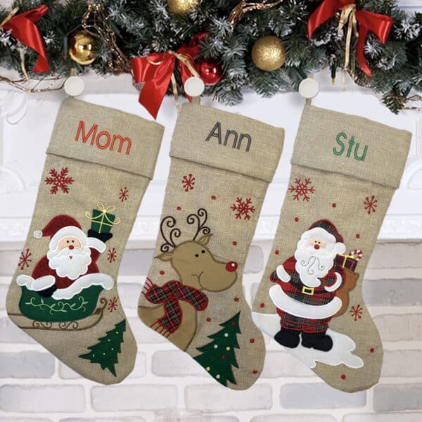 Personalised Christmas stockings