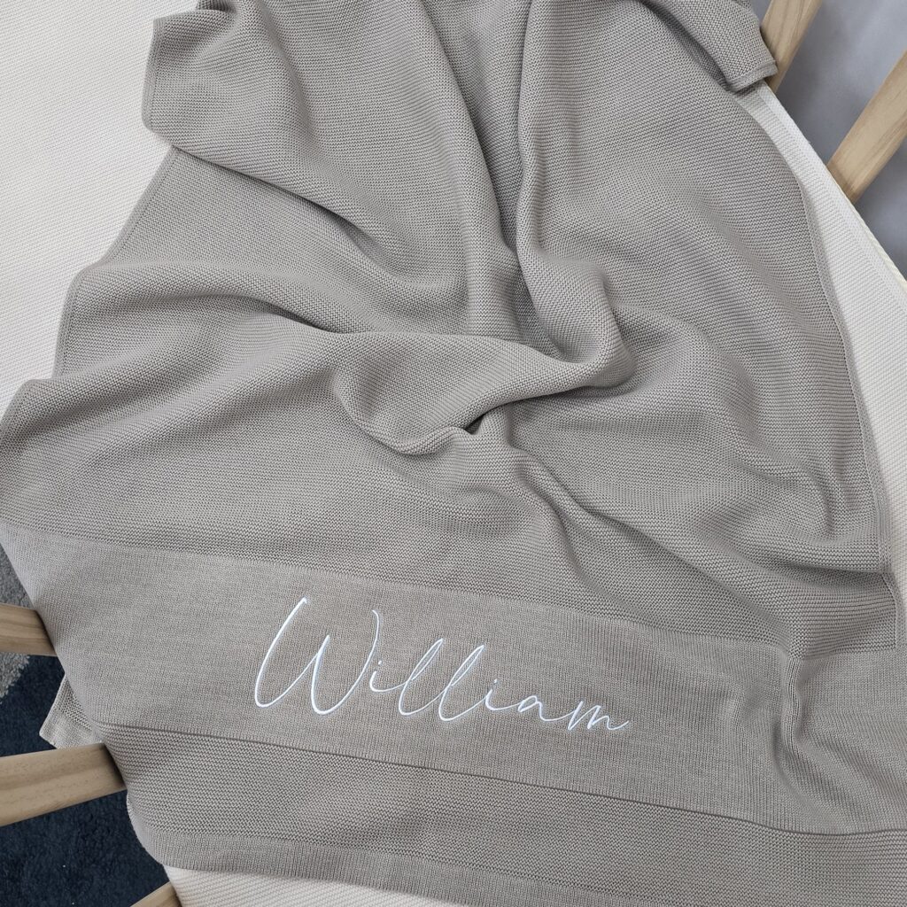 Beige Baby Blanket