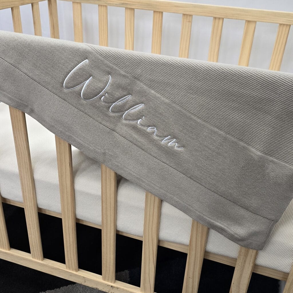Beige Baby Blanket