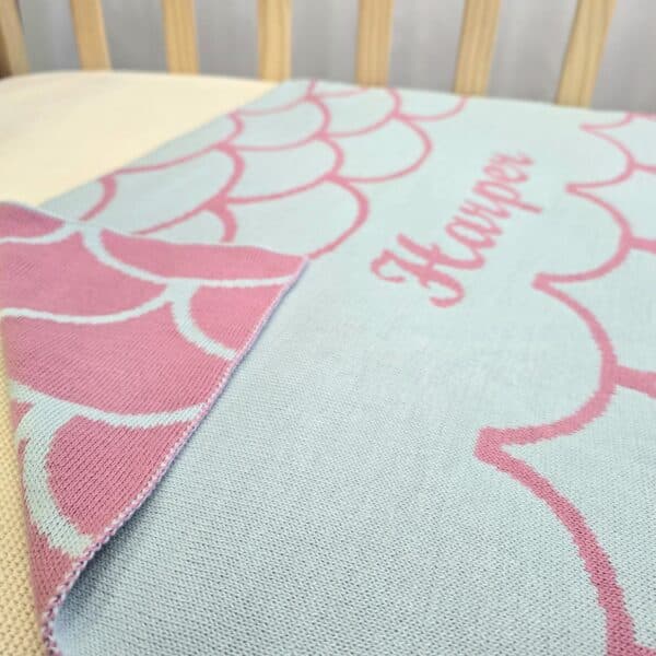 Custom Mermaid Tail Blanket Custom Mermaid Tail Blanket