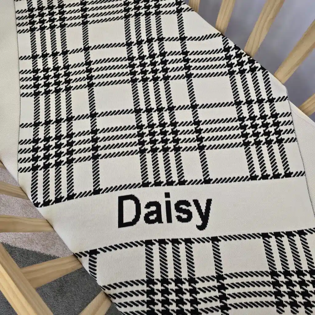 Custom Plaid Blanket