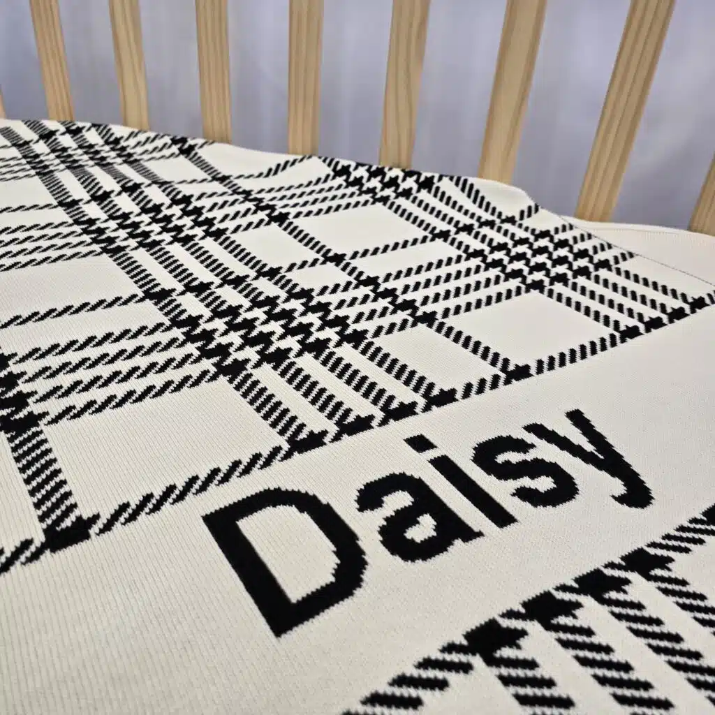 Custom Plaid Blanket
