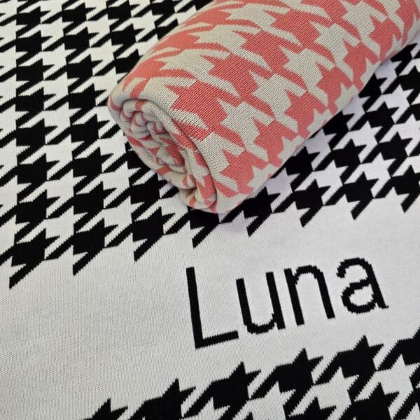 Custom Houndstooth Blanket Custom Houndstooth Blanket