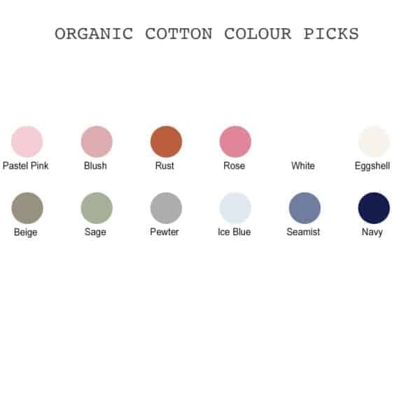 Custom Signature Gingham Blanket cotton colour pick