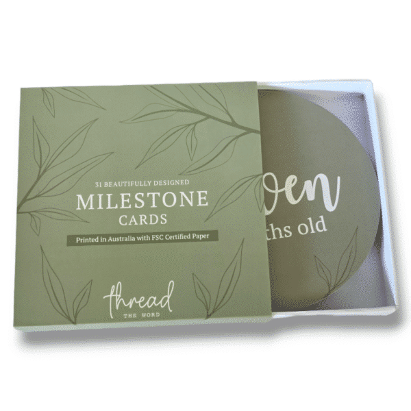 Sage Milestone Cards