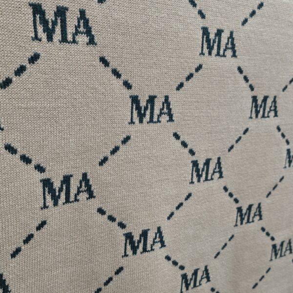 Custom Argyle Letter Blanket