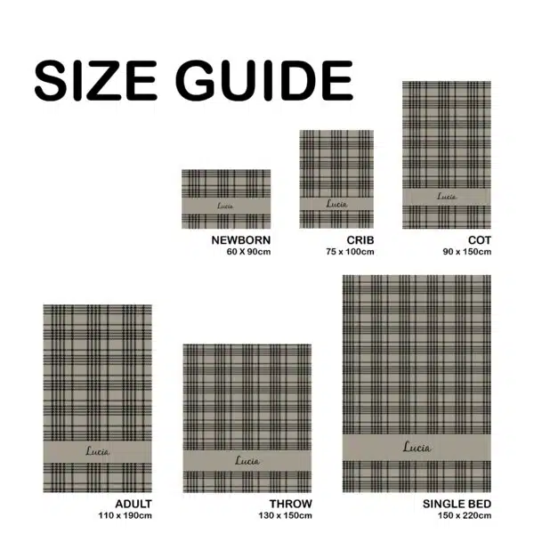 Custom Plaid Blanket