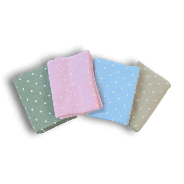 Premmie Blanket - Baby Blue Spots