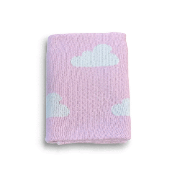 Premmie Blanket - Baby Pink Cloud