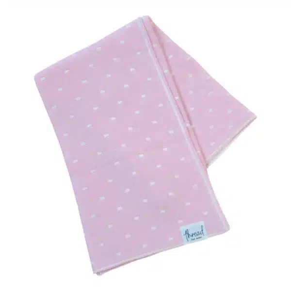 Premmie Blanket - Baby Pink Spots