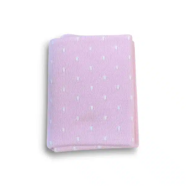 Premmie Blanket - Baby Pink Spots