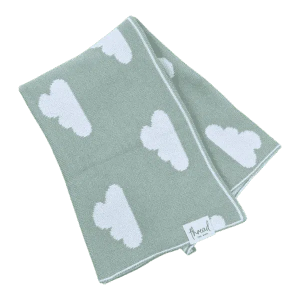 Premmie Blanket - Sage Cloud