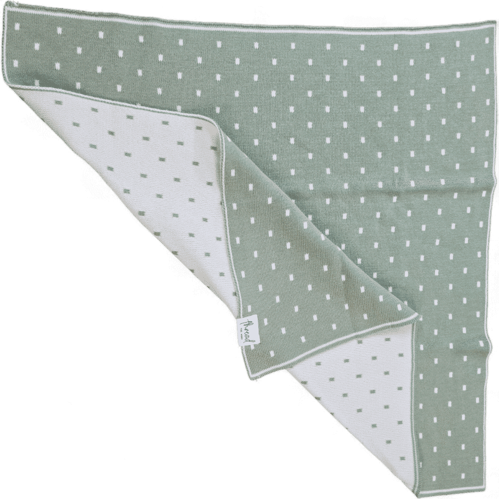 Premmie Blanket - Sage Spots